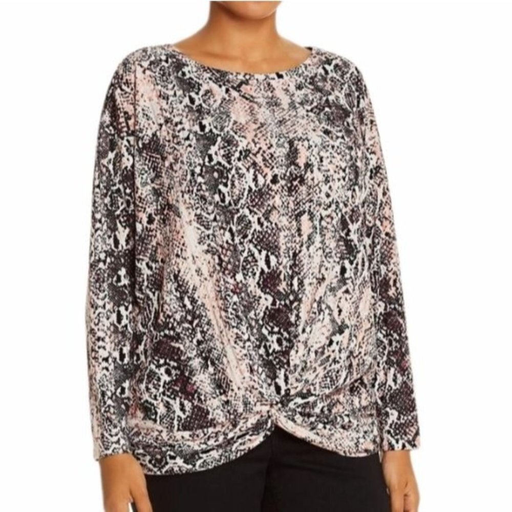 NWT Single Thread Twist Front Top Size‎ 2X